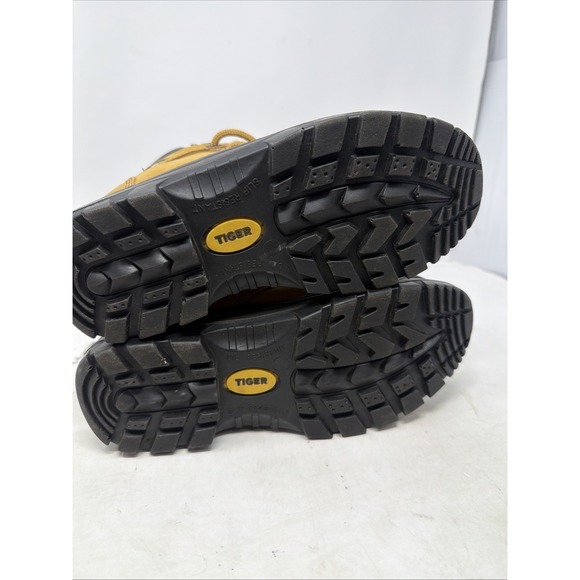 Leather Boots Size 6.5M SA Protective Footwear Oil‎ & Slip Resistance